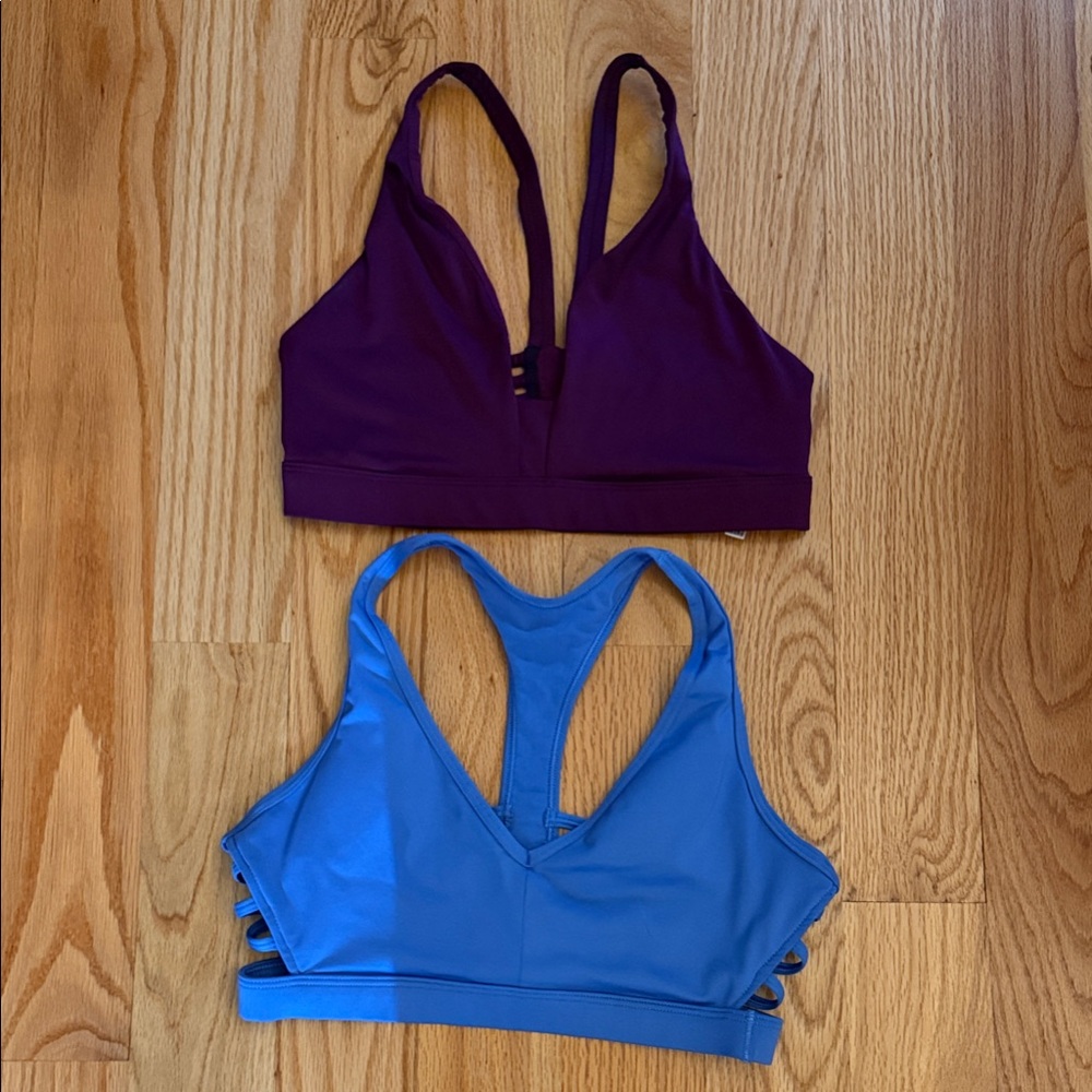 Vibrant Strappy Sports Bras Set